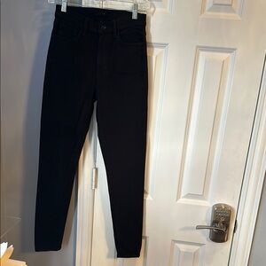 Joe's Jeans Black High Rise Skinny Jeans